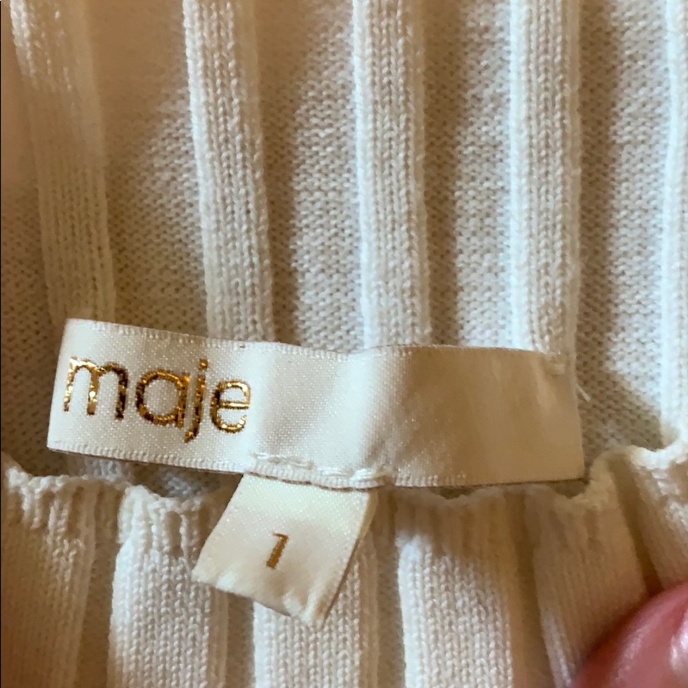 Maje Manuel Ribbed Sweater - Picture 5 of 5